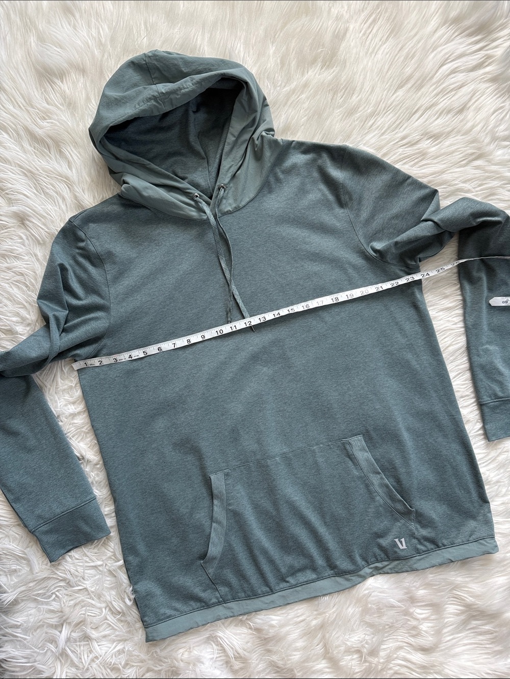 Vuori Sunday Element Hoodie Green Size XL - Picture 12 of 13
